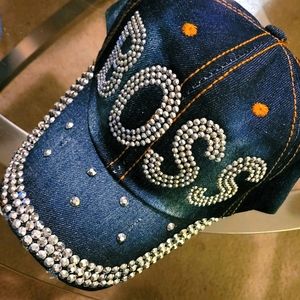Hat! "Fancy JEAN B-BALL CAP***BOSS**